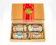 New England Cookie Co. Hand Baked Biscuits Assortment 4 Packs x 150g (600g)