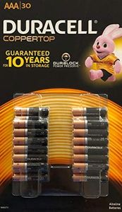 Duracell AA AAA 9V Alkaline Batteries (AAA 30Pack)