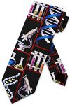 Steven Harris Chemisty Laboratory Necktie - Black - One Size Neck Tie