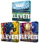 Eleven Football Manager Board Game Bundle: International Players, Stadium, and International Cup (3 Items)