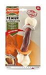 Nylabone Extreme Tough Dog Chew Toy Femur Alternative, Mess-Free, Beef Flavour, Extra Large, for Dogs over 23 kg