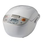 Zojirushi NL-AAC10 Micom Rice Cooker (Uncooked) and Warmer, 5.5 Cups/1.0-Liter, 1.0 L,Beige