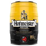 Hofmeister Helles Premium Lager | Mini 5 Litre Keg, 5% ABV | Authentic Imported Bavarian Beer | Vegan | Awarded Best Lager by IWSC | Perfect for Sharing and Special Get Togethers