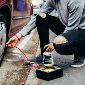 AirMan ResQ Tyre Repair Kit – Emergency Car Tire Inflator & Sealant