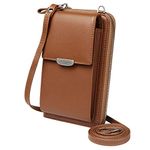 KUKOO Small Crossbody Bag for Women Cell Phone Purse Wallet Mini Shoulder Handbag with Adjustable Strap