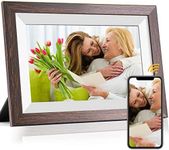 WiFi Digital Picture Frame 10.1 Inch Smart Digital Photo Frame with IPS Touch Screen HD Display, 16GB Storage Easy Setup to Share Photos or Videos Anywhere via Free Frameo APP, Auto-Rotate,Great Gift