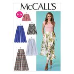 Mccall's Patterns 7131, Misses Shorts and Pants, Chiffon, Size B5 (8-10-12-14-16)