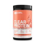 Optimum Nutrition Clear Protein 100% Plant Protein Isolate, Vegan and Sugar-Free High Protein Powder with BCAAs, made from Pea Protein Isolate, Muscle Support & Repair, Juicy Peach, 10 servings, 280 g