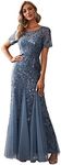 Women's Long Wedding Prom Dresses E