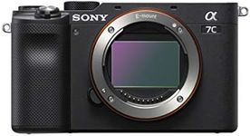 Sony Alpha 7 C | Full-frame Mirrorless Interchangeable Lens Camera (Compact and Lightweight, Real-time Autofocus System, 24.2 Megapixels, 5-Axis Stabilisation System, Large Battery Capacity) - Black