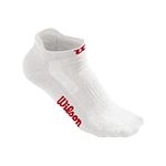 Wilson W No Show Sock 3PR/PK, White