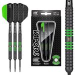 Target Darts Vapor8 Black 23G Green Steel Tip Darts 2017