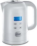 Russell Hobbs 21150-70 Kettle with Temperature Setting Digital [25 °-100 °C, for Baby Food, Set & Actual Temperature LCD Display] Precision Control (1.7 L, 2200 W, Keep Warm Function, Baby Milk)