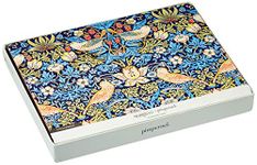 Portmeirion Home & Gifts Pimpernel Strawberry Thief Blue Placemats, Set of 6,Multi Coloured,30.5 x 23 cm