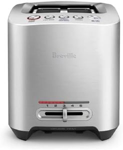 Breville Smart Toaster, Brushed Stainless Steel BTA825BSS