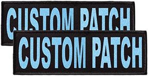 Dogline Custom Patch with Glitter L