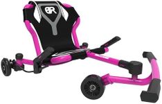 EzyRoller Drifter X Ride On Toy for Kids, Ages 4-12, Up to 154 lbs - Pink