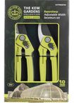 Spear & Jackson CUTTINGSET3K Kew Gardens Collection Adjustable Width Bypass & Anvil Secateur Set
