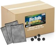 Aquatic Experts Bio Balls Filter Media Bulk, 1.5 Inch Bio Balls for Pond & Aquarium Filters, Pond Filter Media for Outdoor Ponds, (900 Count with 3 Mesh Bags)