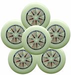 Discraft Ultra-Star 175g Ultimate Frisbee Sport Disc (6 Pack) Glow