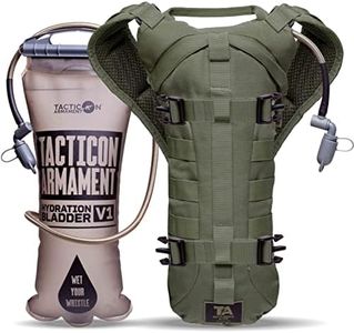 TACTICON Hydropack Elite | Tactical Bare Body Hydration Pack | Combat Veteran Owned Company | All Day Water Source | Hiking & Outdoor Bag | 3L Pocket