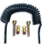 Tectran 14210-72 Fifth Wheel Slider Coil Kit (with Fittings and Springs, 72" Working Length)