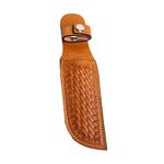 Wonder Care Genuine Leather Knife Sheaths Handmade Case Leather With Belt Loop Pocket Knife sheaths For Belt 4.7" Blade Fits Brown Knives Holster