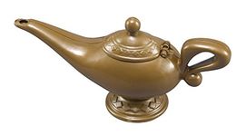 Stunning Gold Genie Lamp (1 Pc.) - Perfect Props for Themed Events, Cosplays, Fairytale & Stories, Film & TV, World Book Day, & More