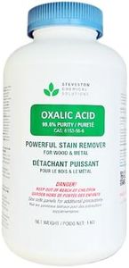 Oxalic Acid - 1kg / 2.2 lbs - Removes Wood Stains & Rust and Powerful Industrial Cleaner