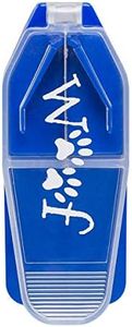 Ezy Dose Pet Pill Cutter with Safety Shield for Dogs, Daily Usage, Safely Cut Pills, Vitamins and Tablets, Accurate and Easy Cutting, Great for Hiding Medication in Treats, Blue, BPA Free