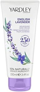 Yardley of London Nourishing Hand & Nail Cream for Women, Yardley English Lavender, 3.4 Ounce