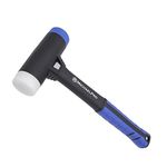 MichaelPro MP004026 13.6-Inches Double Faced Soft Mallet | Weather-Resistant, Well-Balanced Handle, Shock & Spark Resistant Head