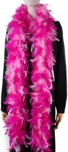 Larryhot 80g Mix Pink Boa Feathers - 2 Yards Boas for Party Bulk,Christmas,Wedding Centerpieces,Concert,Pet and Home Decoration(80g-MixPink)