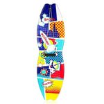 Snowfun: 42.5" Snowboard Foam - Soft Winter Snow Sled for Kids & Adults, Beginner Snowboarders, Quality Construction, Stable Ride