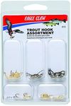 Eagle Claw Trout Assortment Hook, 67 Piece