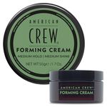 American Crew Men's Hair Forming Cream, Like Hair Gel with Medium Hold & Medium Shine, Travel Size, 1.7 oz/ 50g (Pack of 1)