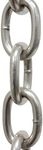 RCH Hardware CH-S60-02-BN-3 Steel Chandelier Chain 5 Gauge, Brushed Nickel (3 Feet)