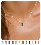 FUNEIA Diamond Necklaces for Women 