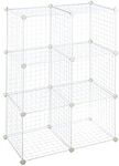 Amazon Basics 6-Cube Wire Grid Stor