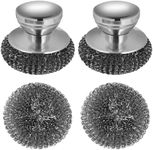 Onewly 2Pack Steel Wool Scrubber Se