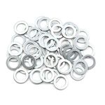 X AUTOHAUX Car Oil Crush Washers Drain Plug Gaskets 12mm ID. 19.7mm OD. 50pcs