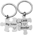 Big Sister Little Brother Keychain 