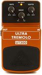 Behringer ULTRA TREMOLO UT300 Classic Tremolo Effects Pedal, Orange