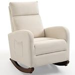 AVAWING Home Rocking Chair, Mid Cen