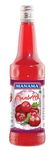 Manama Cranberry Fruit Syrup | Mixer for Mocktails, Cocktails, Drinks, Juices, Beverages | Non Alcoholic Mix 750ML Bottle