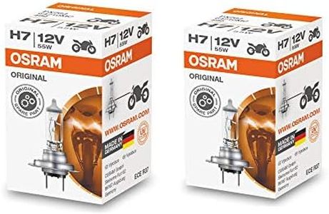 Osram H7 Halogen Headlight Bulbs 64210L 12V 55W Made In Germany 2 Piece Set