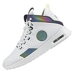 ZUMBA Women's Air Funk Sneaker, White Iridescent, 9.5