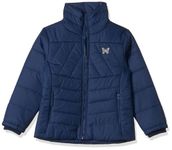 Amazon Brand - Symbol Girl's Jacket (AW23SYMGJ25_Denim Blue_15-16 Years)