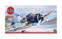 Airfix Vintage Classic Set - Commonwealth CA-13 Boomerang - Plastic Model Aircraft Kits for Adults & Children 8+ - 1:72 Scale Model Aircraft Sets