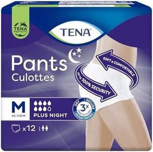 TENA Pants Plus Night Medium, 12p